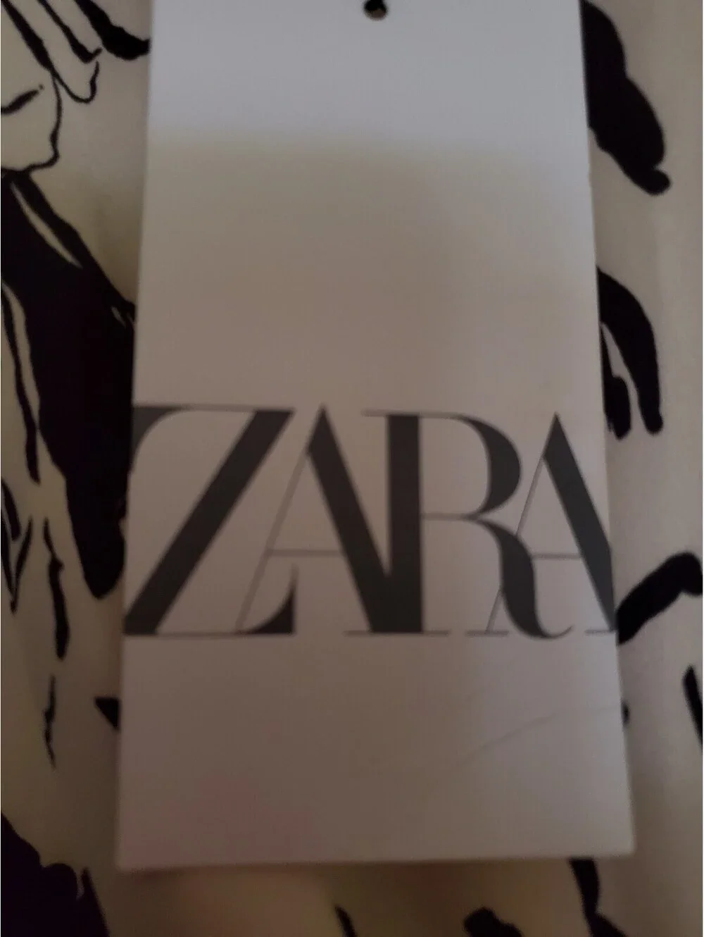 NWT Zara Black/cream Small Dress - Picture 2 of 3